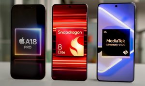 Snapdragon 8 Elite vs. Dimensity 9400 vs. A18 Pro,