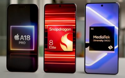 Snapdragon 8 Elite vs. Dimensity 9400 vs. A18 Pro,