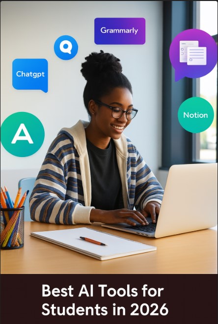Student using AI tools for study – Best AI Tools for Students 2026