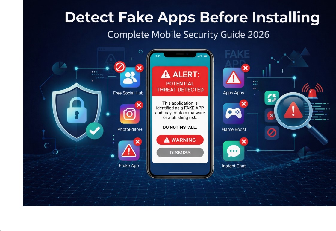 How to detect fake apps before installing on Android smartphone – complete mobile security guide 2026