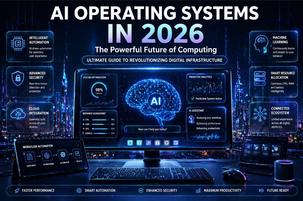 AI Operating Systems in 2026 smart computing and digital infrastructure